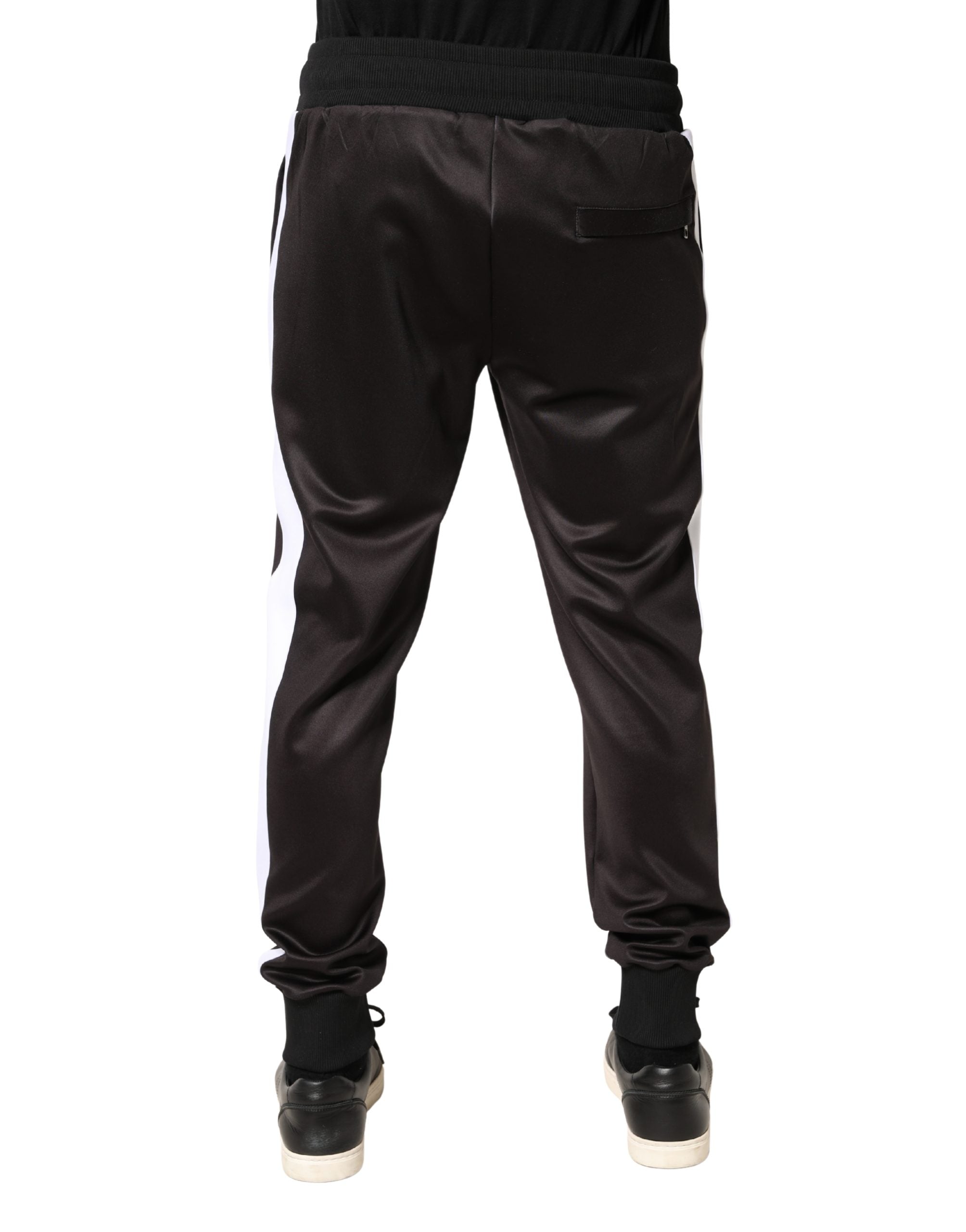 Dolce & Gabbana Brown Polyester Skinny Jogger Trouser Men's Pants