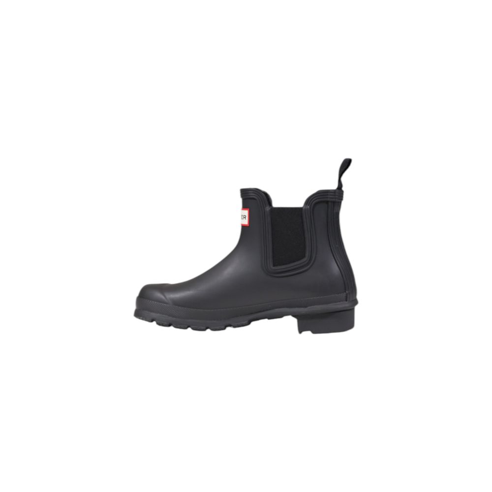 Hunter Black Recycled Polyester Ankle Women's Boots