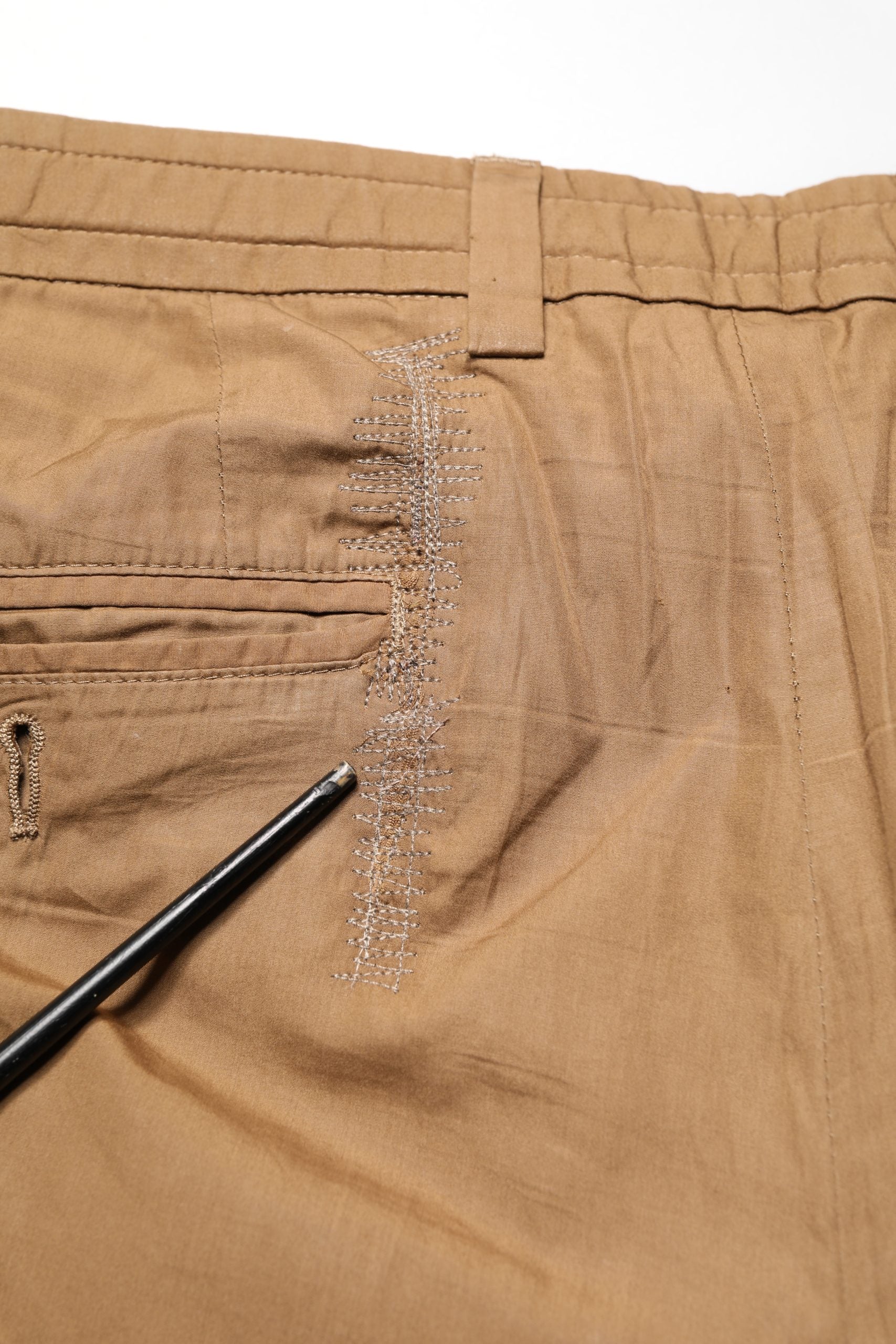 Dolce & Gabbana Brown Cotton Straight Chino Men Trouser Men's Pants (Pre-Owned)