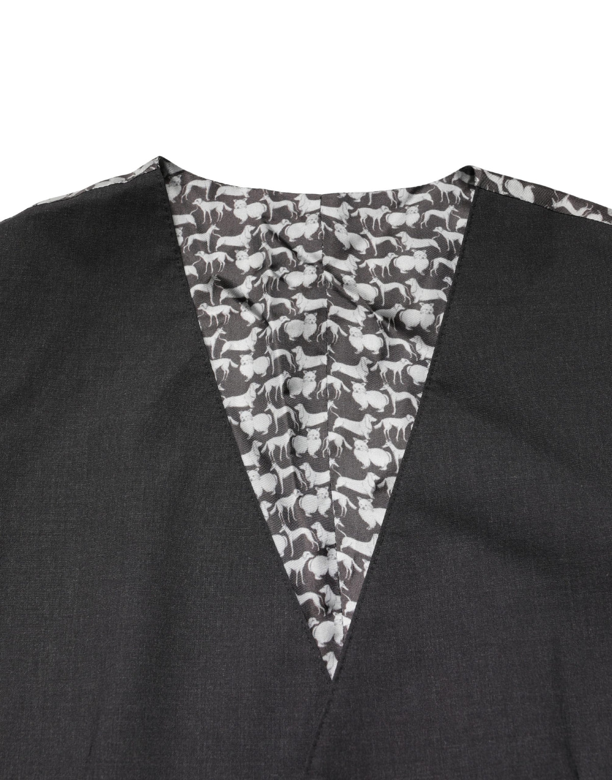 Dolce & Gabbana Black Wool Dress Men Formal Waistcoat Men's Vest