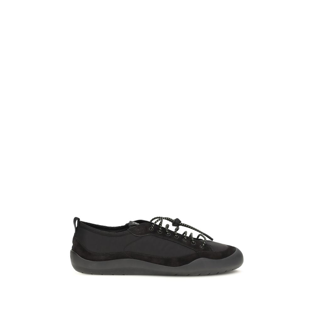 Prada Black Fabric Athletic Men's Sneakers