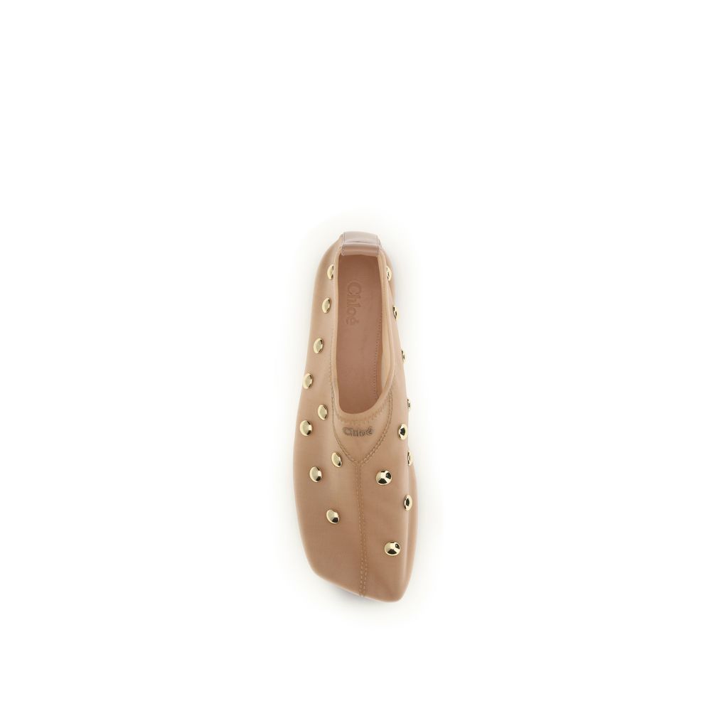 Chloé Multicolor Polyamide Ballet Women's Flats