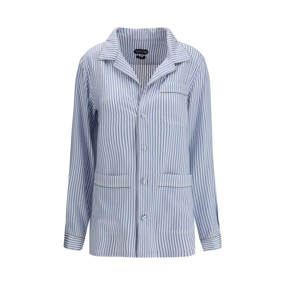 Tom Ford Multicolor Silk Top Women's Sleepwear