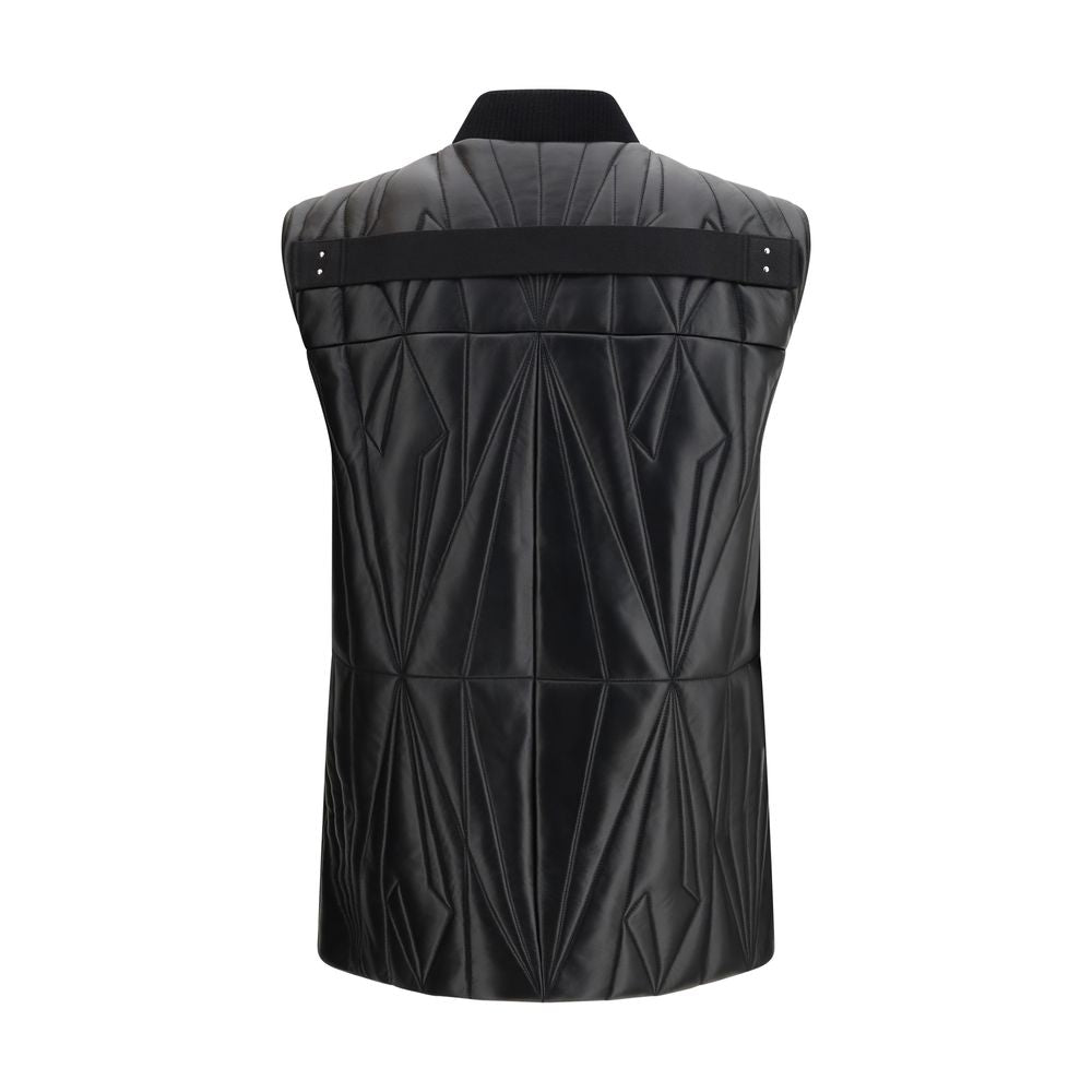 Moncler x Rick Owens Black Lamb Ovis Aries Aries Sleeveless Men's Jacket