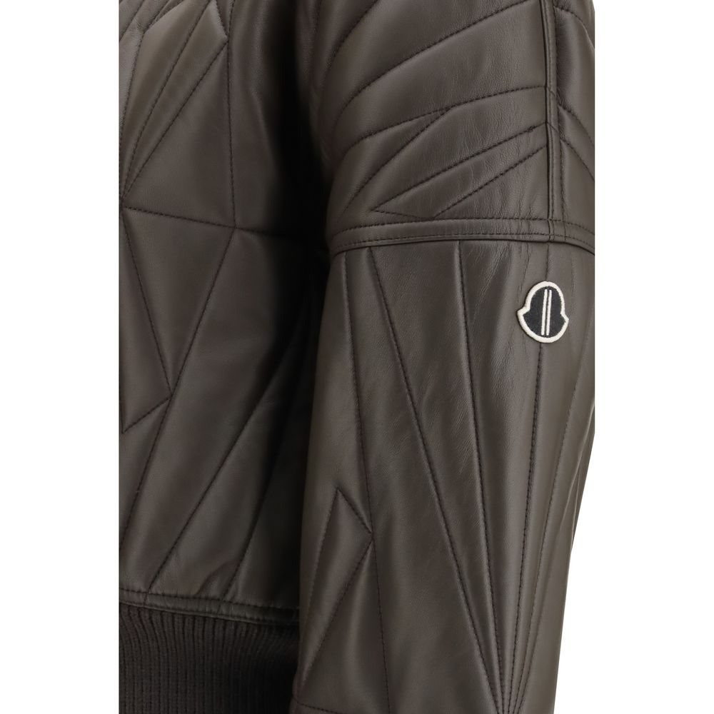 Moncler x Rick Owens Brown Lamb Ovis Aries Women's Bomber
