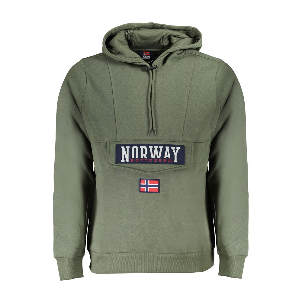 Norway 1963 Verde Cotton Men Men's Sweatshirt