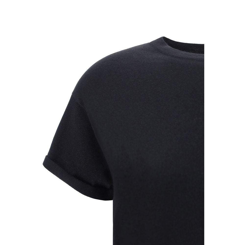 Brunello Cucinelli Black Nylon Women's T-Shirt