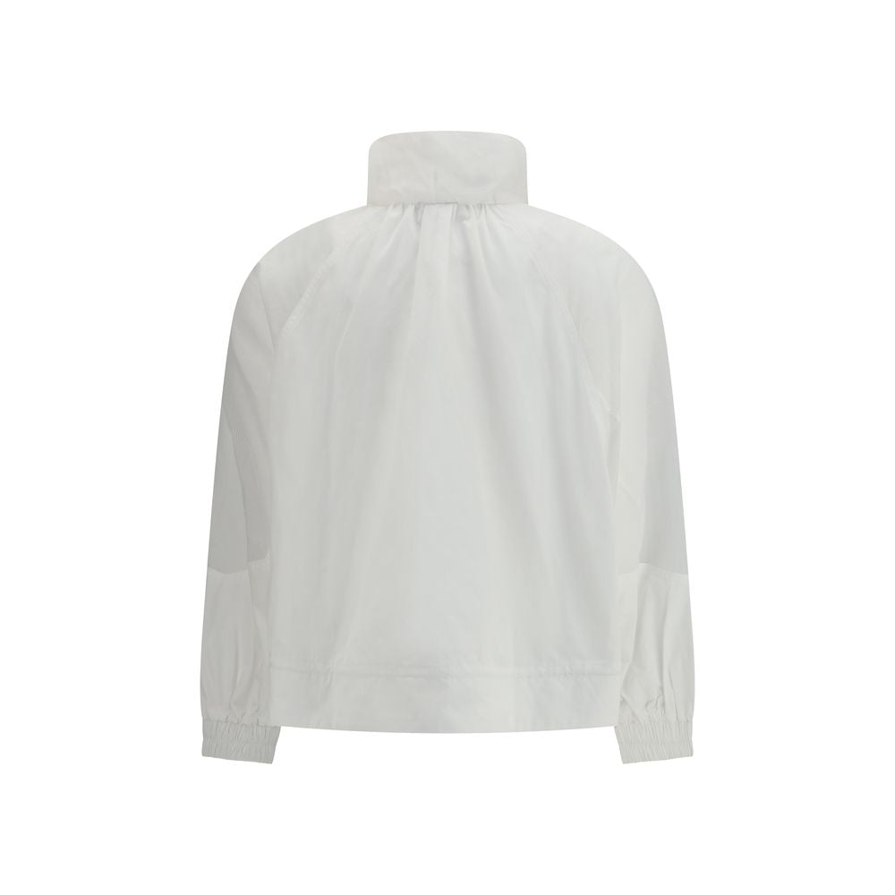 PINKO White Polyester Shell Women's Jacket