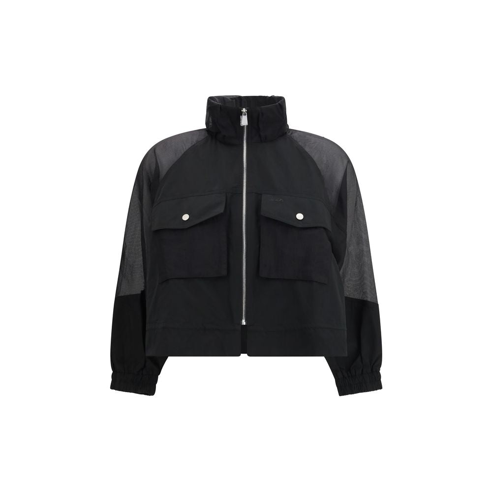 PINKO Black Polyester Shell Women's Jacket