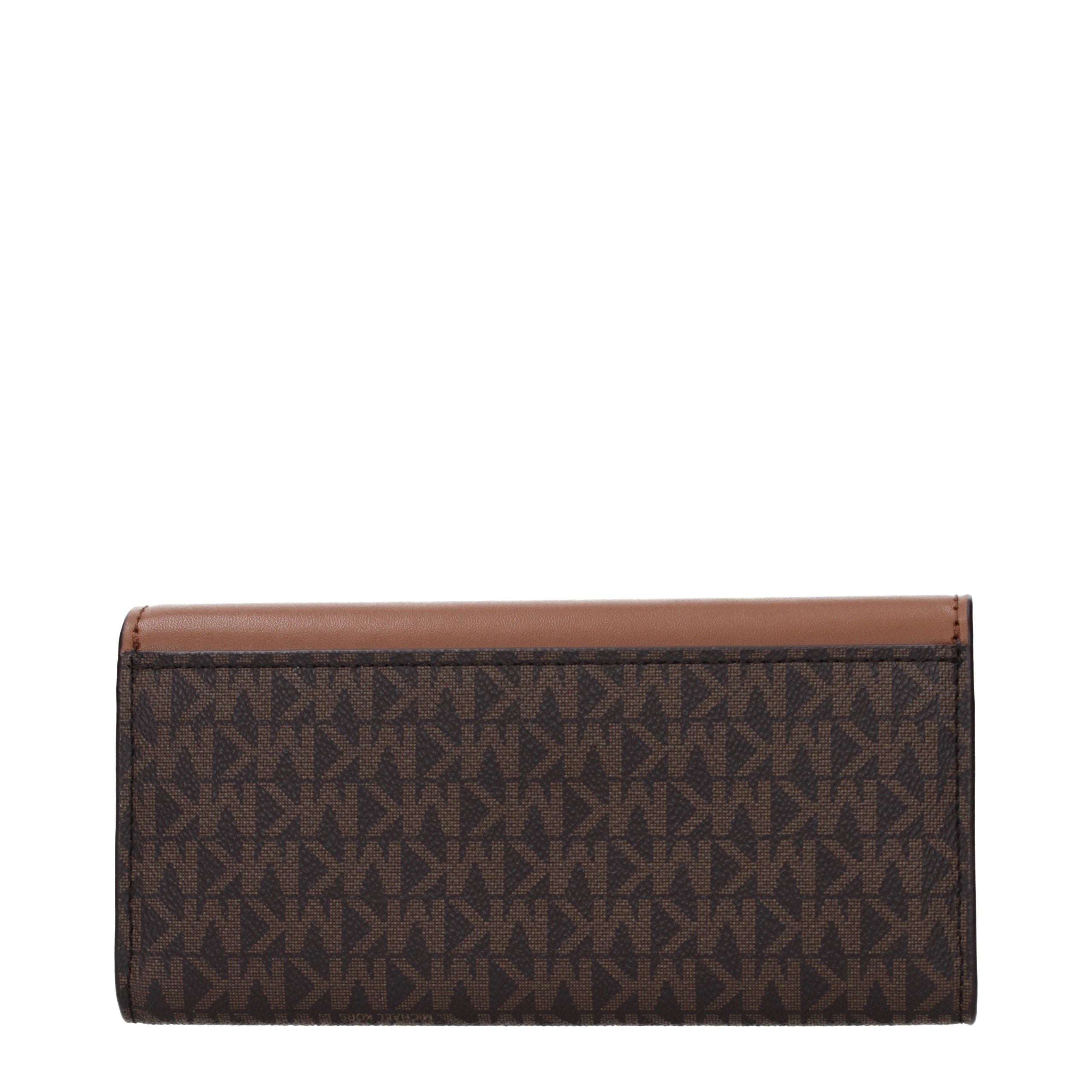 Michael Kors Brown Fabric Women's Wallet