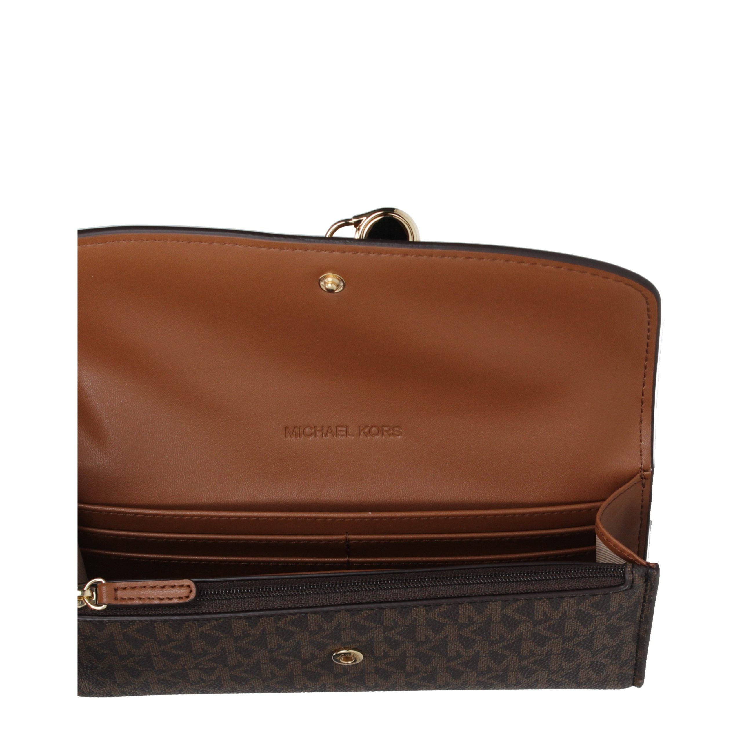 Michael Kors Brown Fabric Women's Wallet