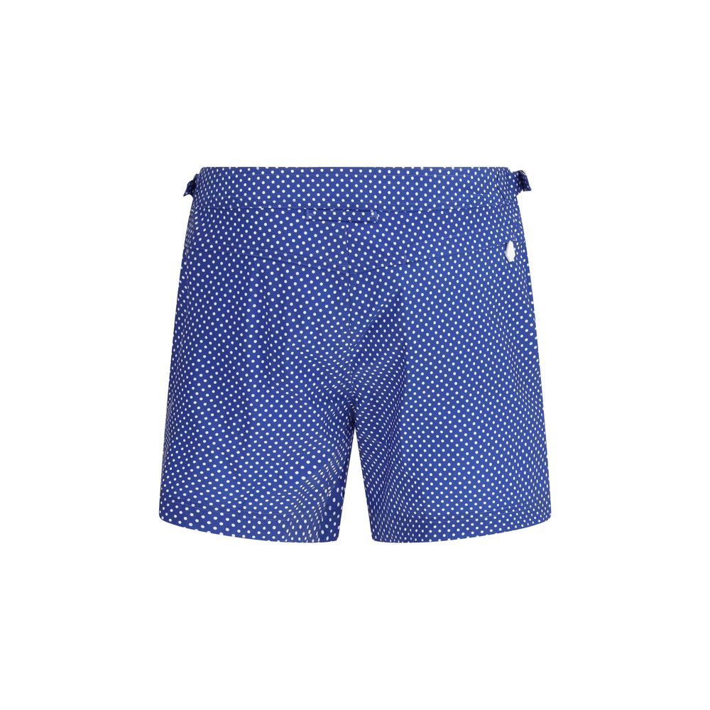 Tom Ford Blue Polyester Short And Mini Men's Shorts