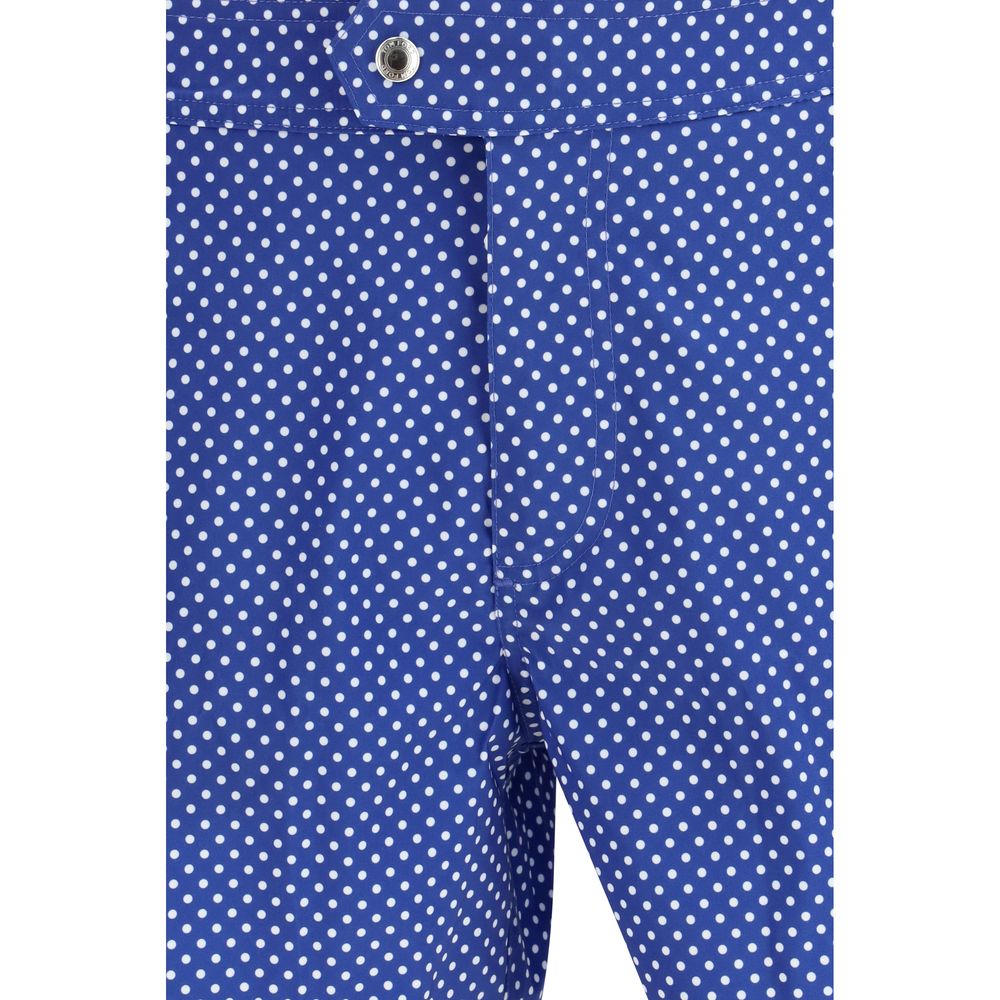Tom Ford Blue Polyester Short And Mini Men's Shorts