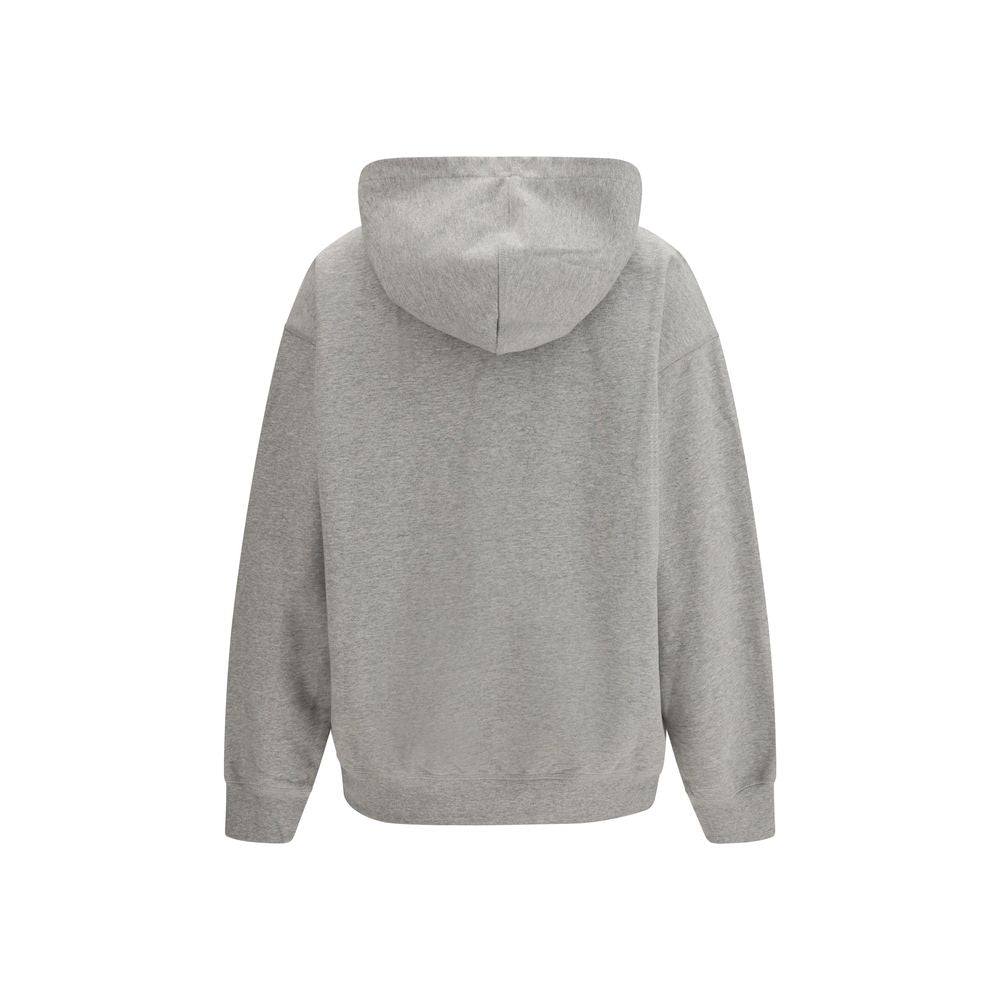 Ganni Gray Cotton Women's Sweatshirt