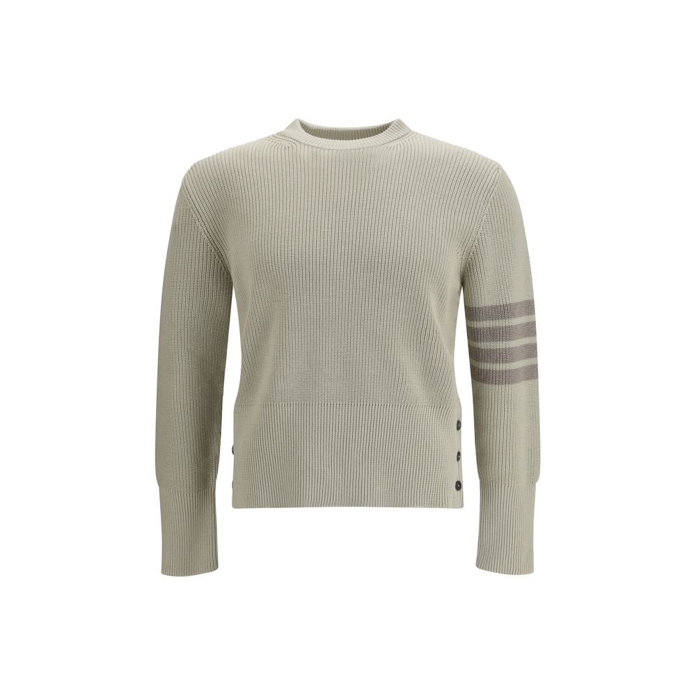 Thom Browne Beige Cotton Men's Sweatshirt