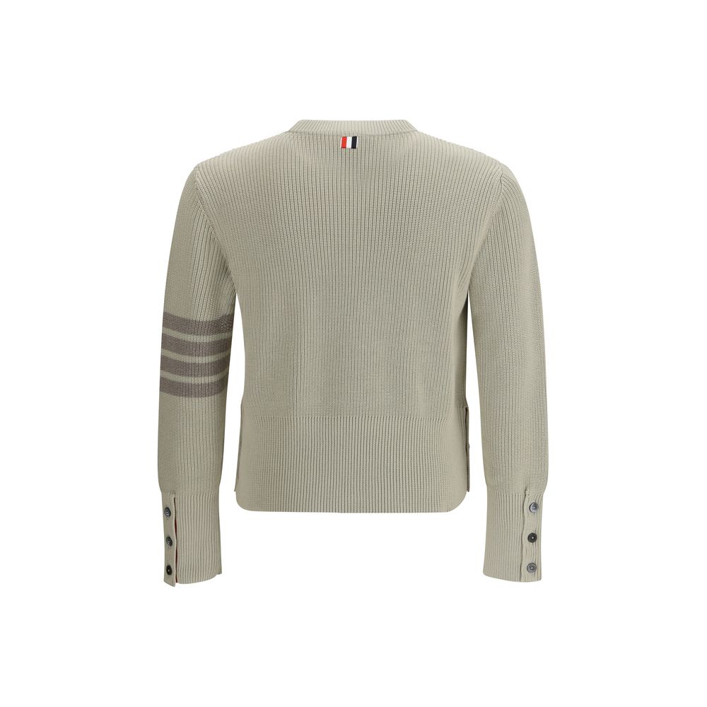 Thom Browne Beige Cotton Men's Sweatshirt