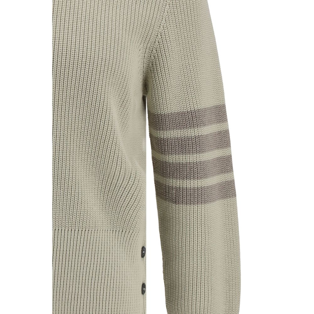 Thom Browne Beige Cotton Men's Sweatshirt