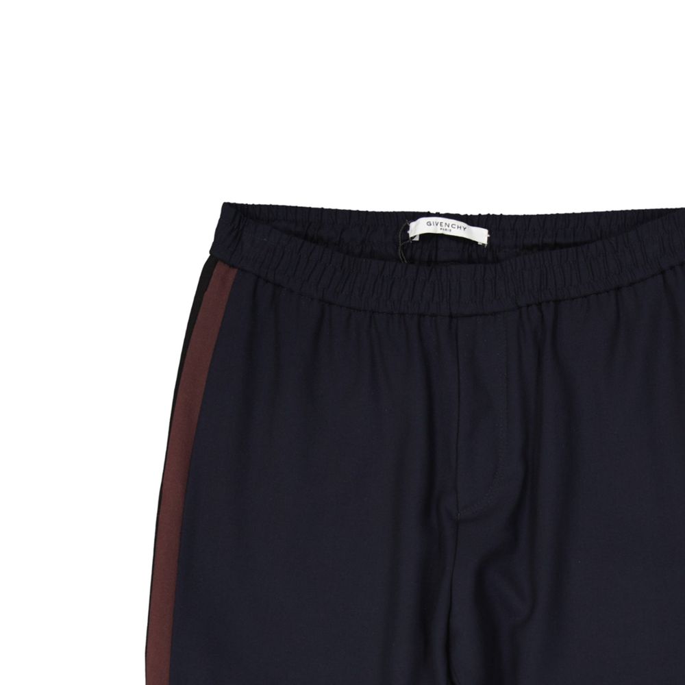 Givenchy Blue Wool Casual Men's Pants