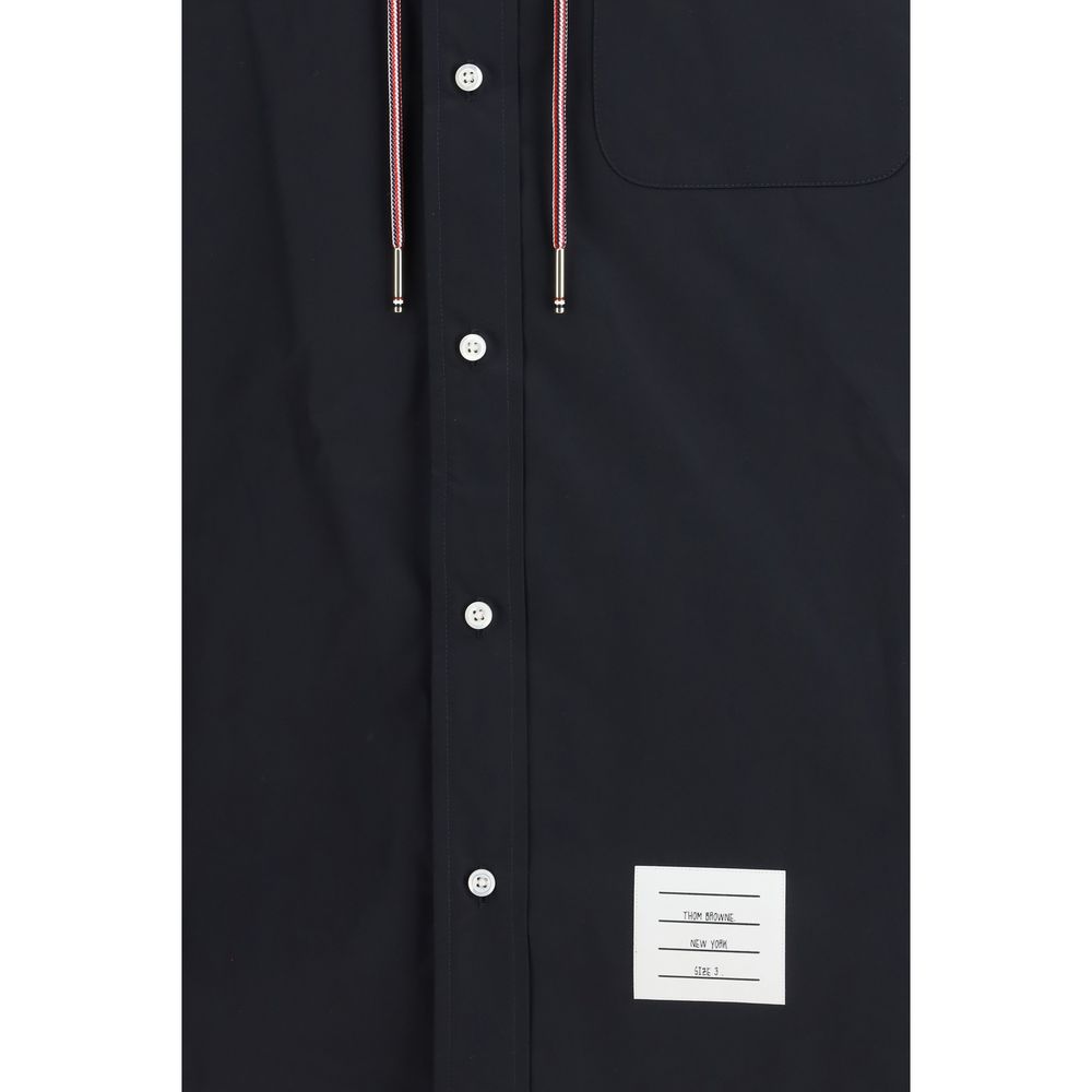 Thom Browne Black Polyamide Shell Men's Jacket