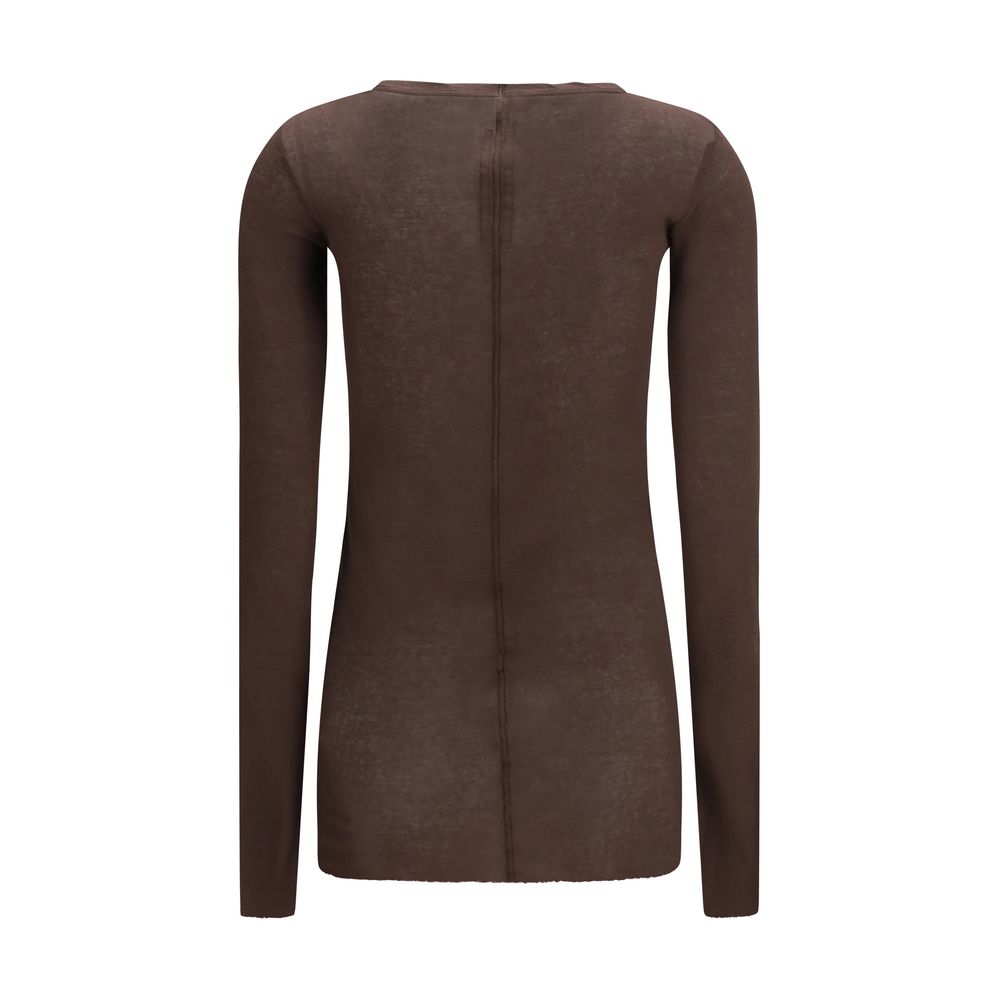 Rick Owens Brown Cotton Women's Sportswear