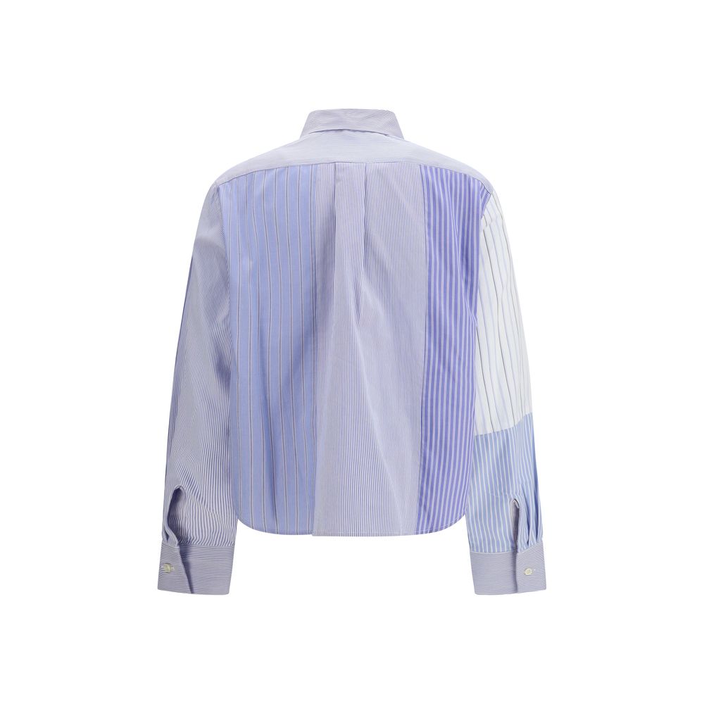 E.L.V. DENIM Blue Cotton Women's Shirt