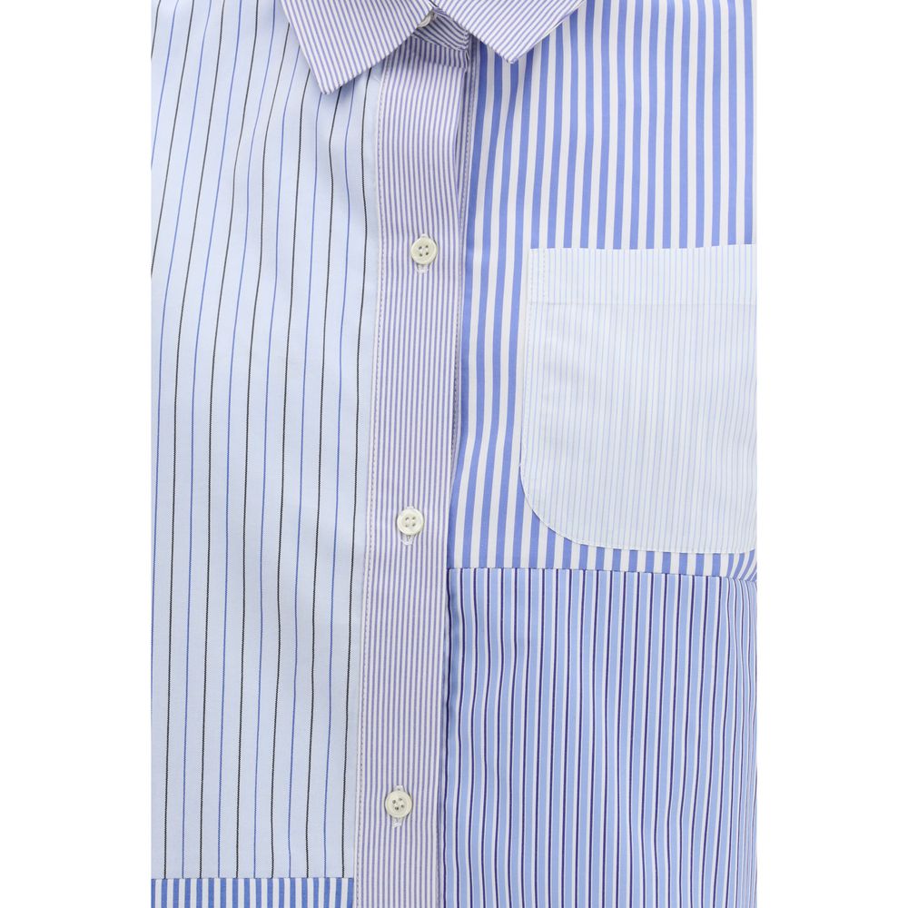 E.L.V. DENIM Blue Cotton Women's Shirt