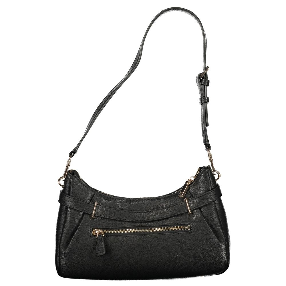 Guess Jeans Black Polyurethane Women Women's Handbag