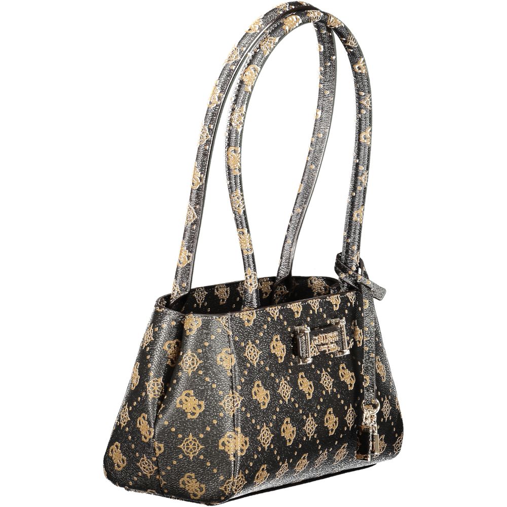 Guess Jeans Marrone Poliuretano Women Women's Handbag