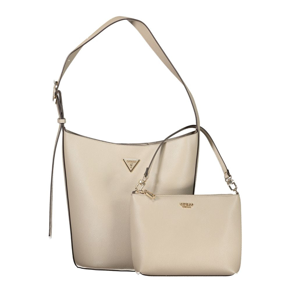Guess Jeans Grigio Poliuretano Women Women's Handbag