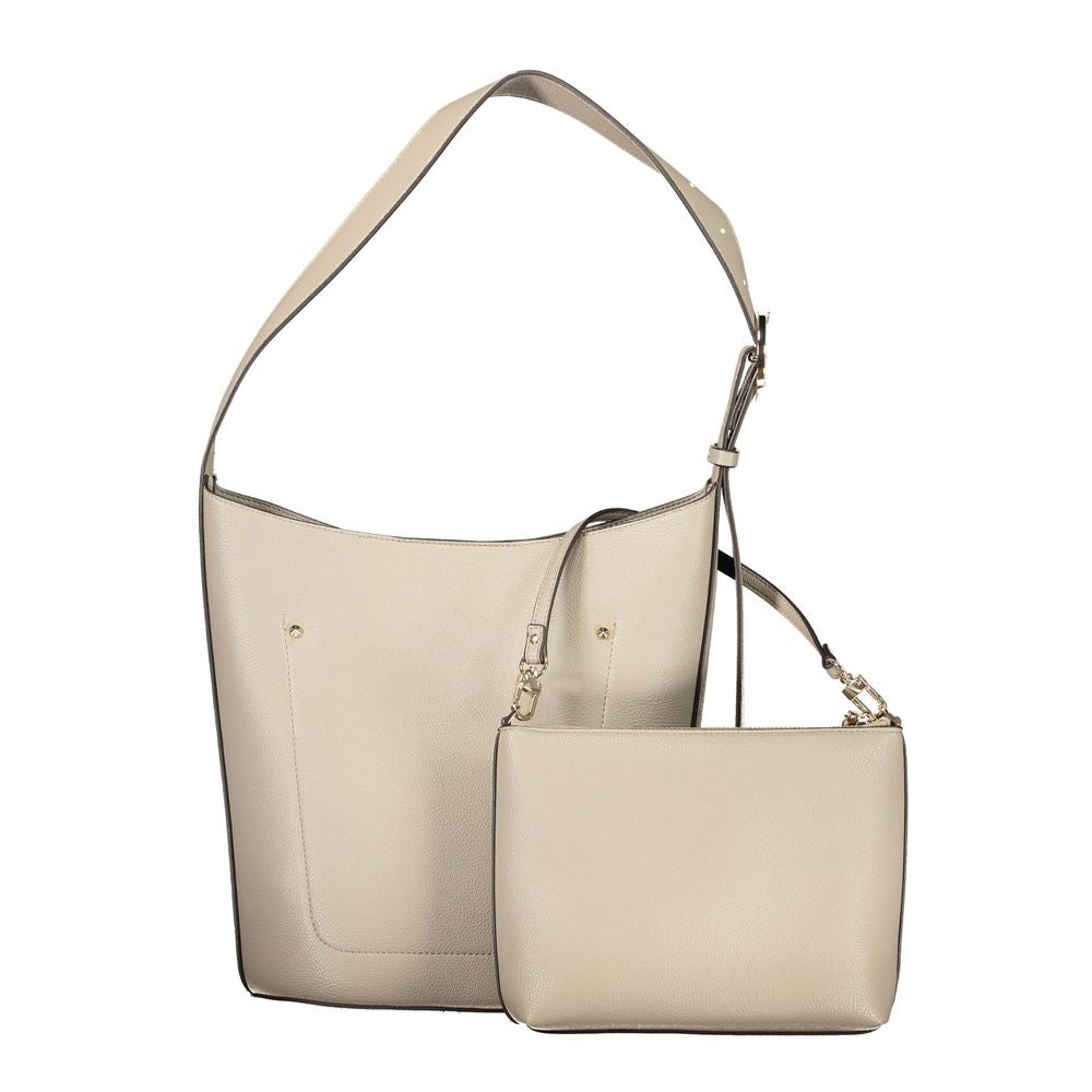Guess Jeans Grigio Poliuretano Women Women's Handbag