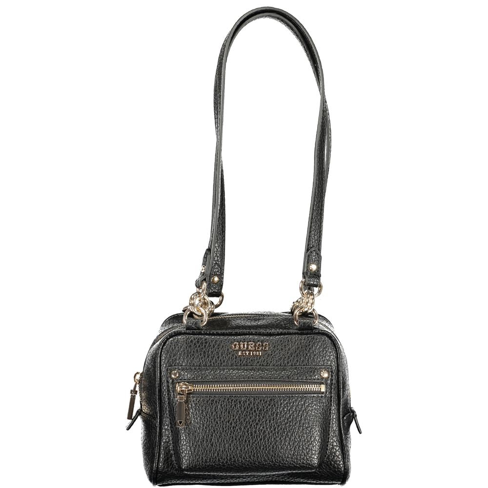 Guess Jeans Nero Polyurethane Women Women's Handbag