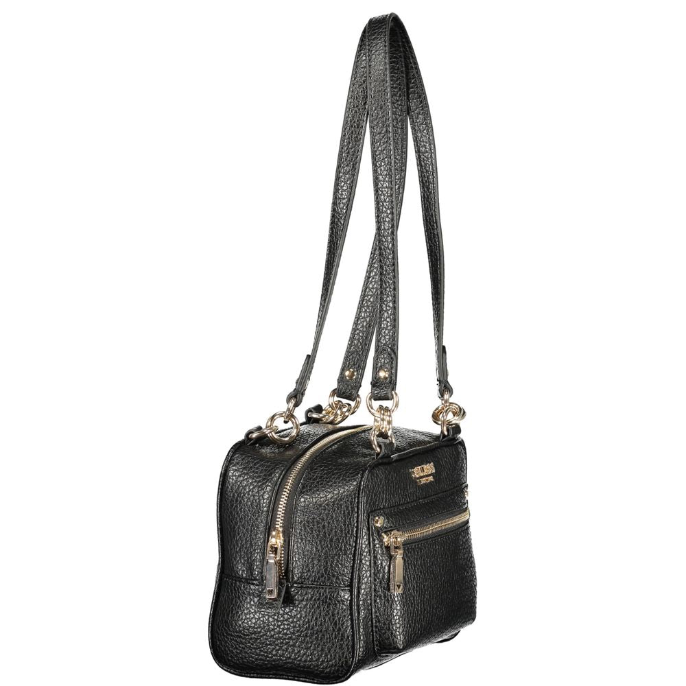 Guess Jeans Nero Polyurethane Women Women's Handbag