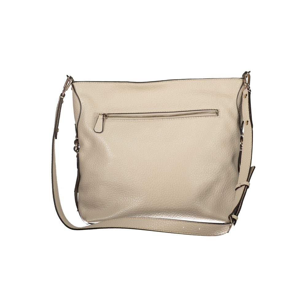 Guess Jeans Beige Polyurethane Women's Women's Handbag