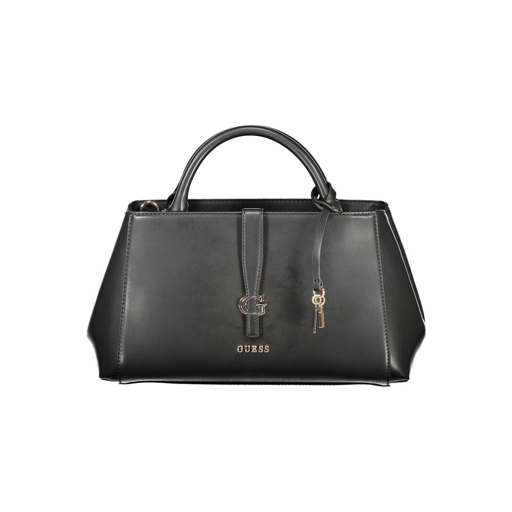 Guess Jeans Black Polyurethane Women Women's Handbag
