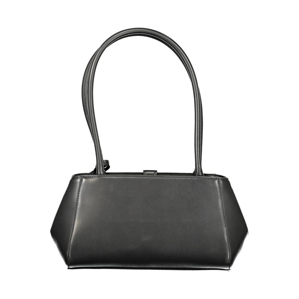 Guess Jeans Nero Poliuretano Donna Shoulder Women's Bag