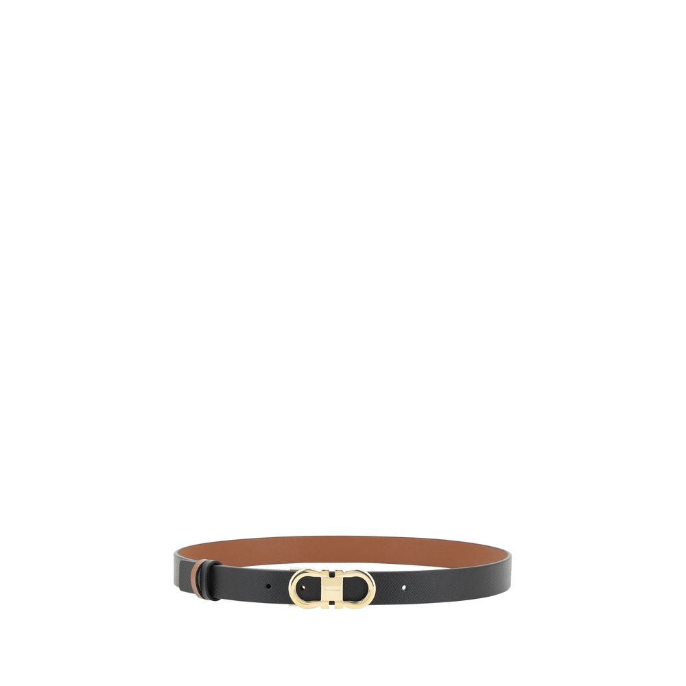 Ferragamo Multicolor Calf Leather Bos Taurus Regular Women's Belt