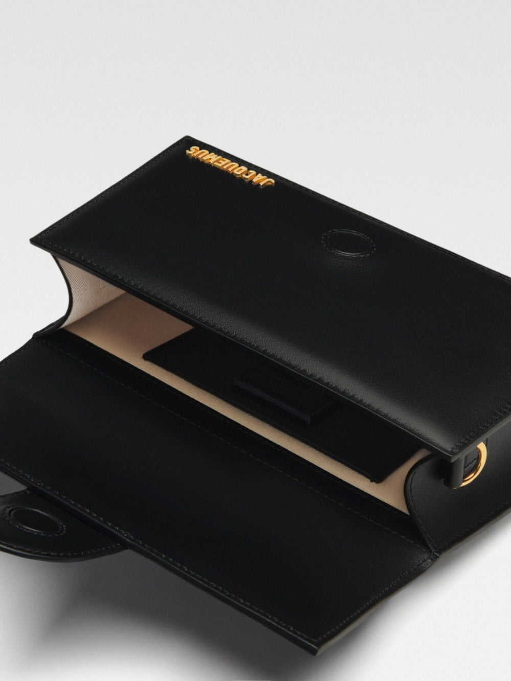 Jacquemus Black Leather Le Grand Bambino Women's Handbag