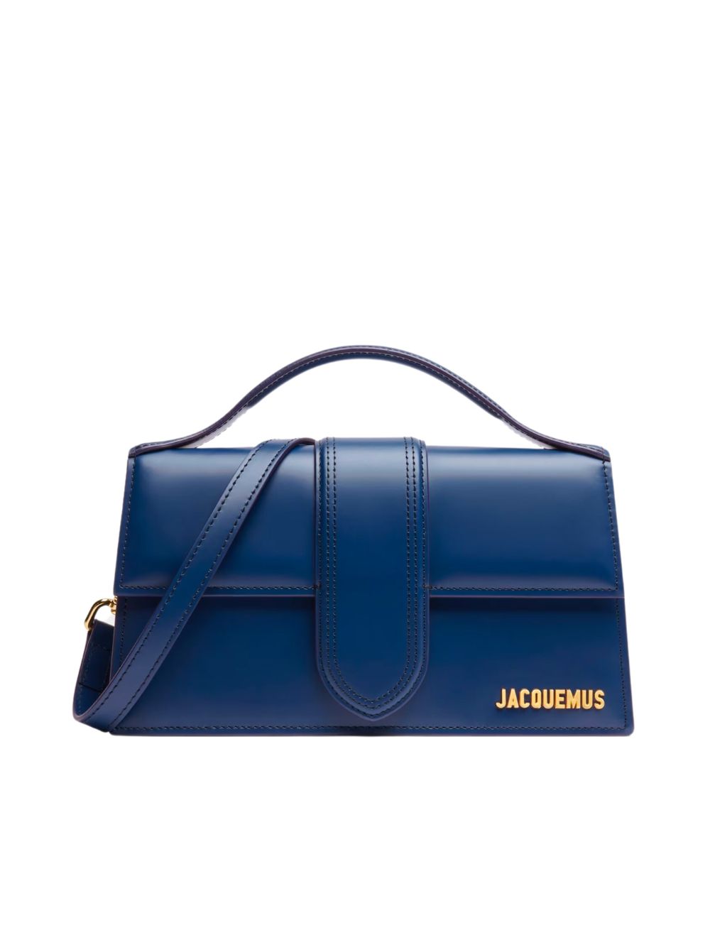 Jacquemus Dark NavyLeather Le Grand Bambino Women's Handbag