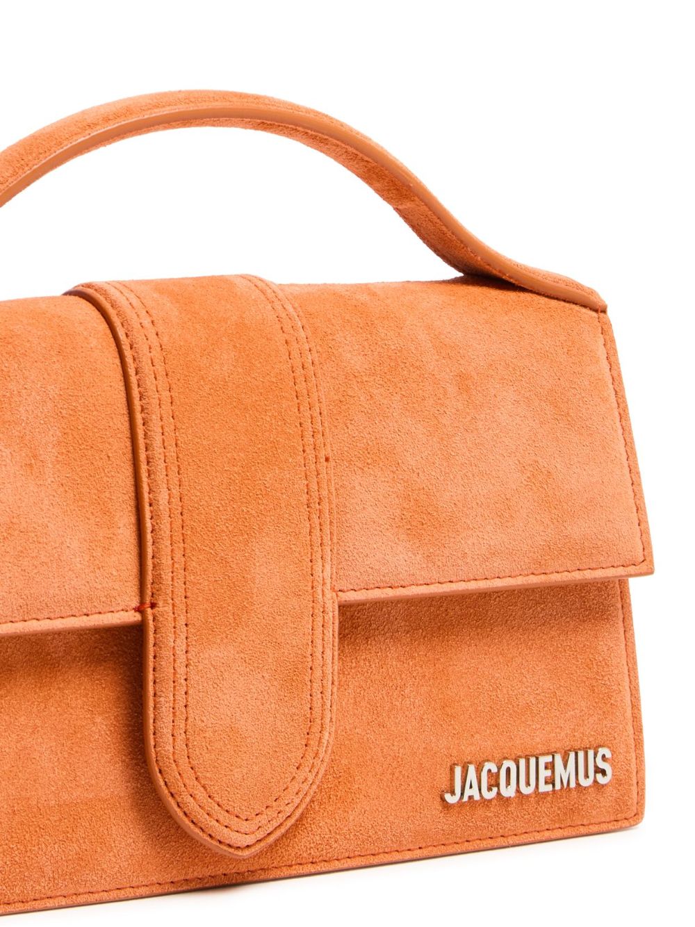Jacquemus Terracotta Leather Le Grand Bambino Women's Handbag