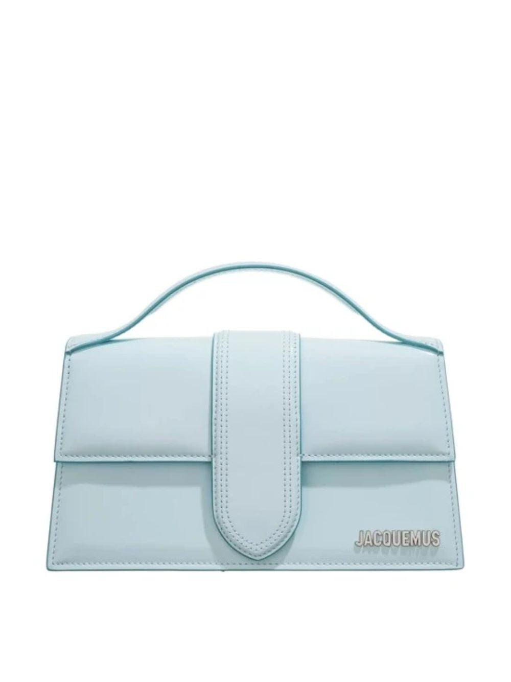 Jacquemus Pale blue Leather Le Grand Bambino Women's Handbag