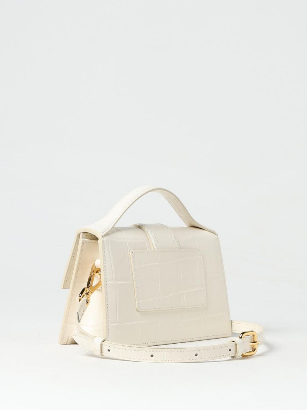 Jacquemus Ivory Cocco Le Grand Bambino Women's Handbag