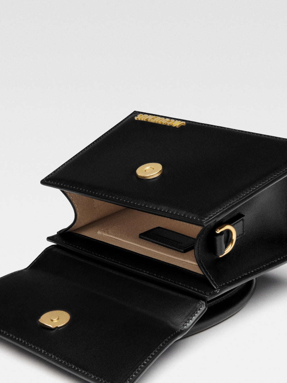 Jacquemus Black Leather Le Grand Bambino Women's Handbag