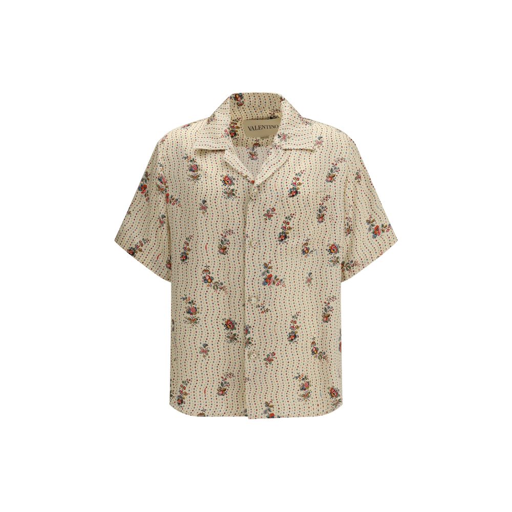 Multicolor Silk Pattern Men's Shirt