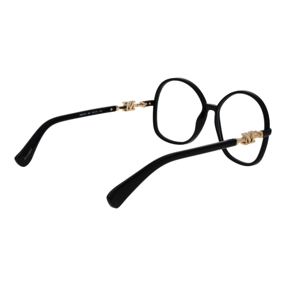 Max Mara Black Plastic Glasses Women's (Frames)