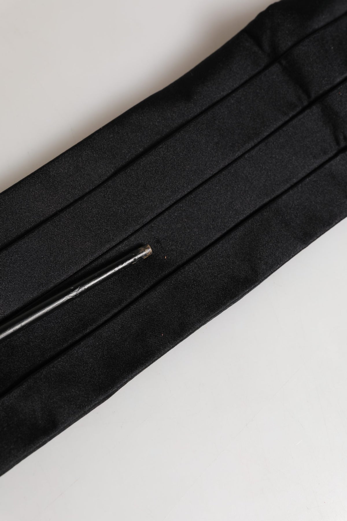 Dolce & Gabbana Black 100% Silk Women Wide Waist Women's Cummerbund (Pre-Owned)