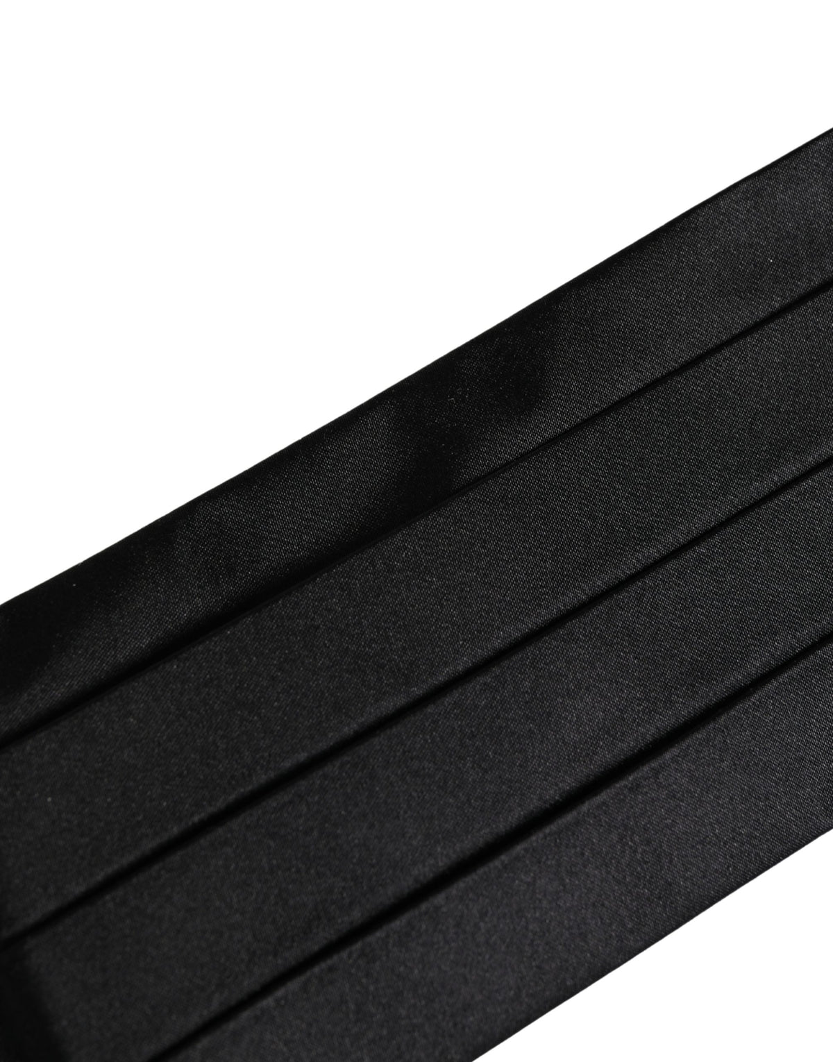 Dolce & Gabbana Black 100% Silk Women Wide Waist Women's Cummerbund (Pre-Owned)