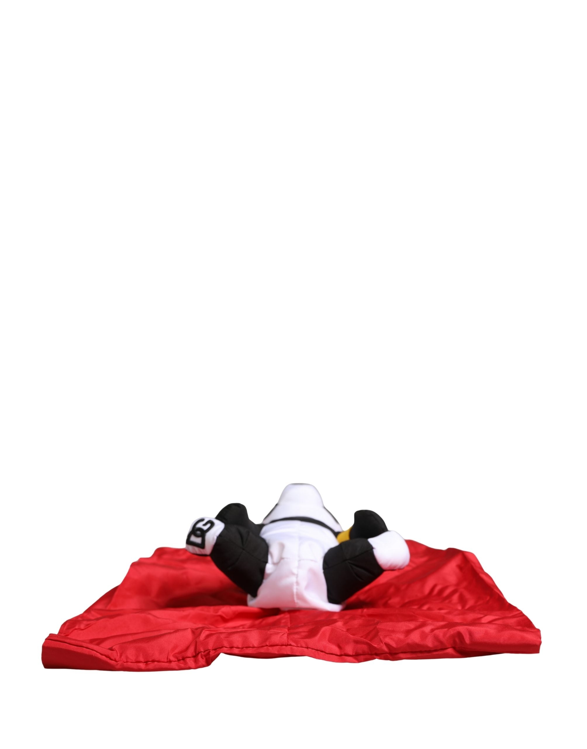 Dolce & Gabbana Men Red Polyester Panda Stuffed EcoMen's Tote Borse Men's Bag