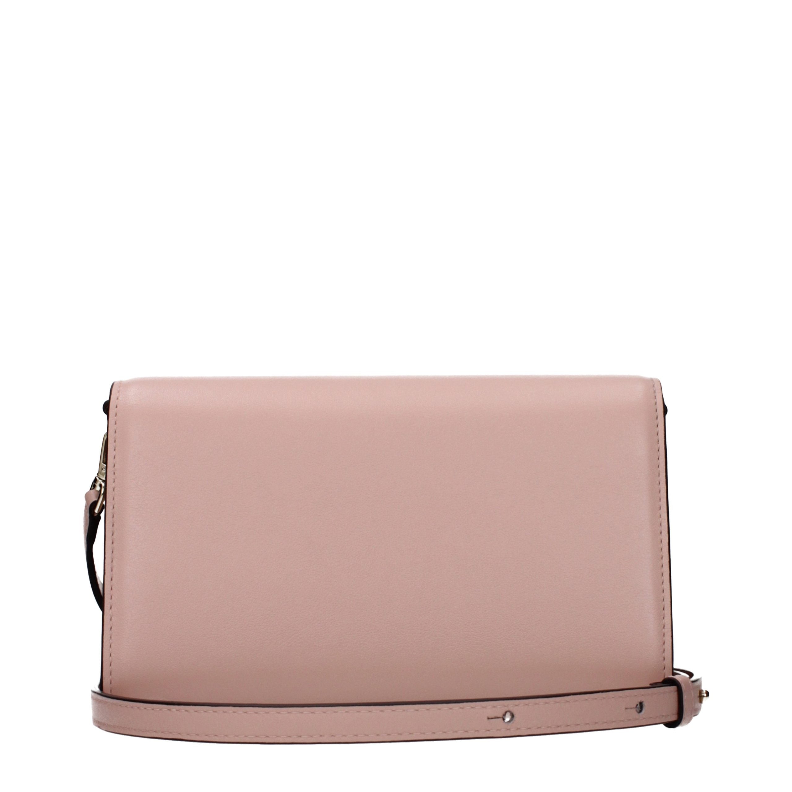Jimmy Choo Pink Leather Clutch Women's Bag