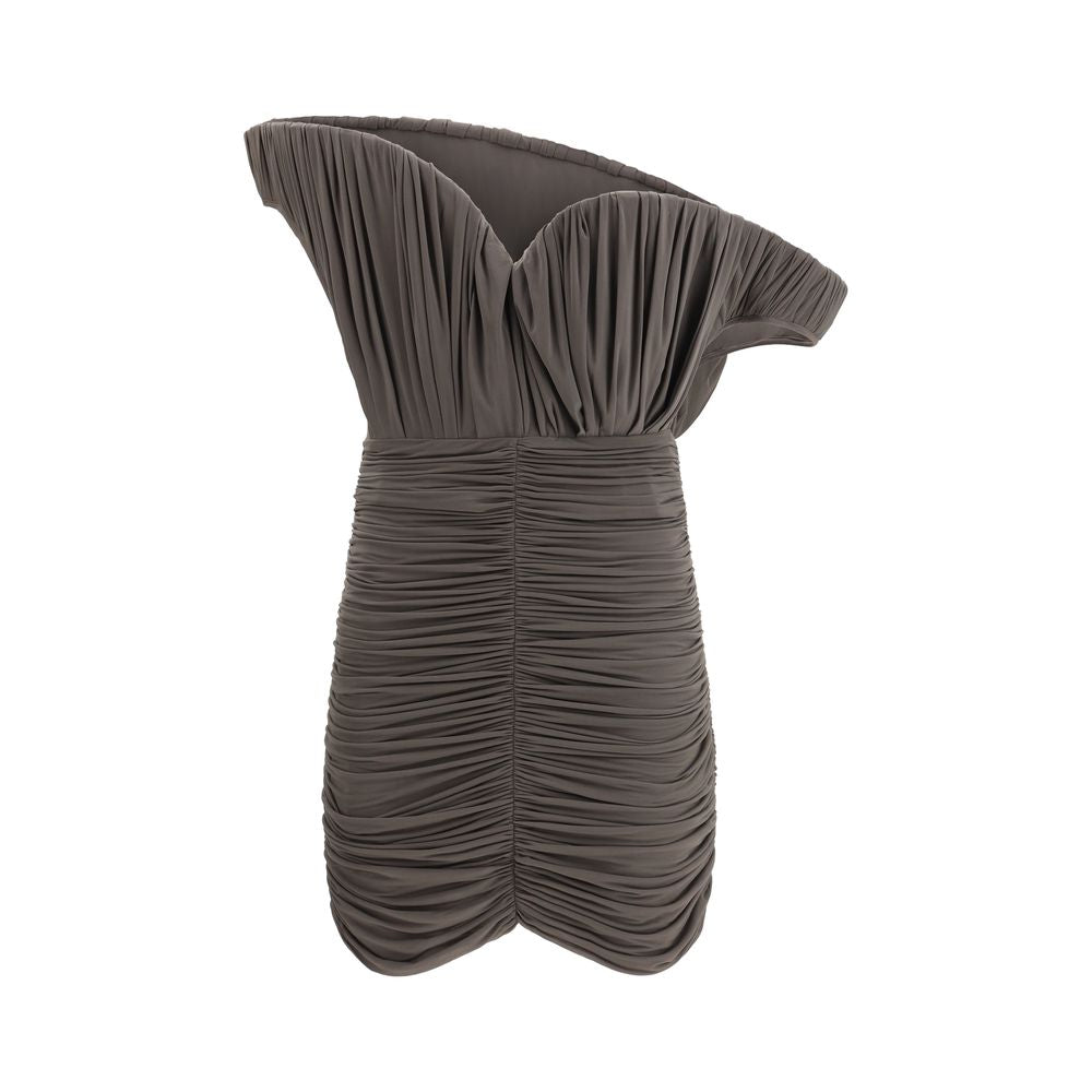 Magda Butrym Brown Copper Casual Women's Dress