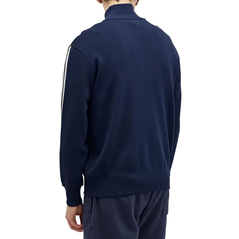 Autry Blue Nylon Men's Cardigan